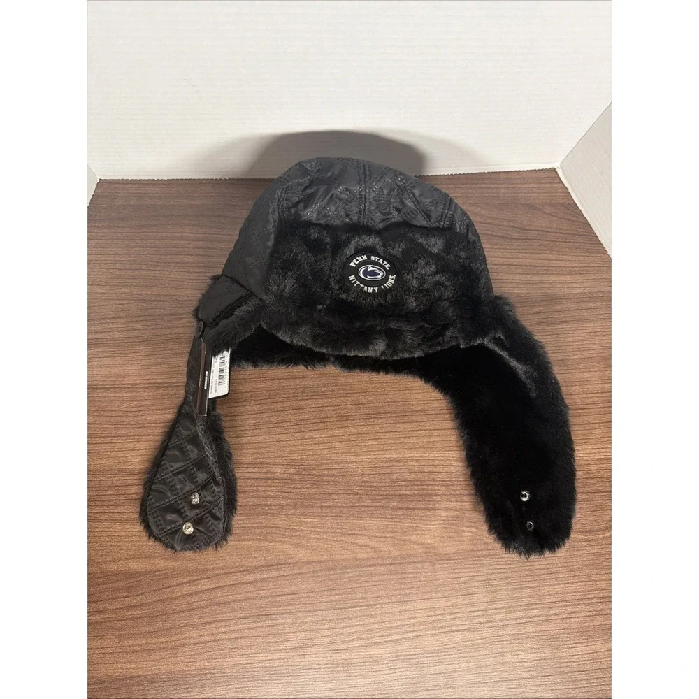 NWT New Era Penn State Nittany Lions Winter Hat Black Xlarge